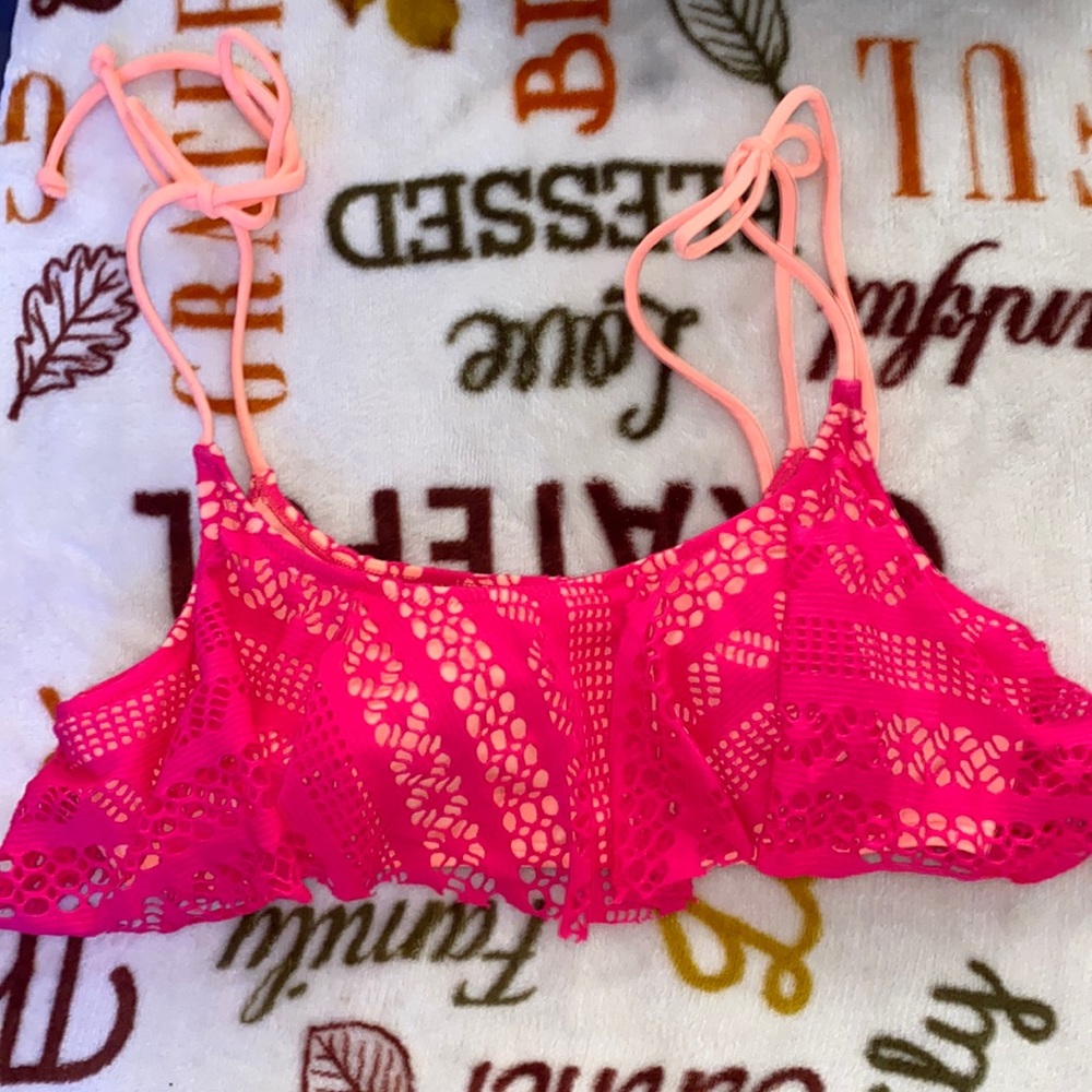 Vs pink bathing suit too flowy vibe size medium